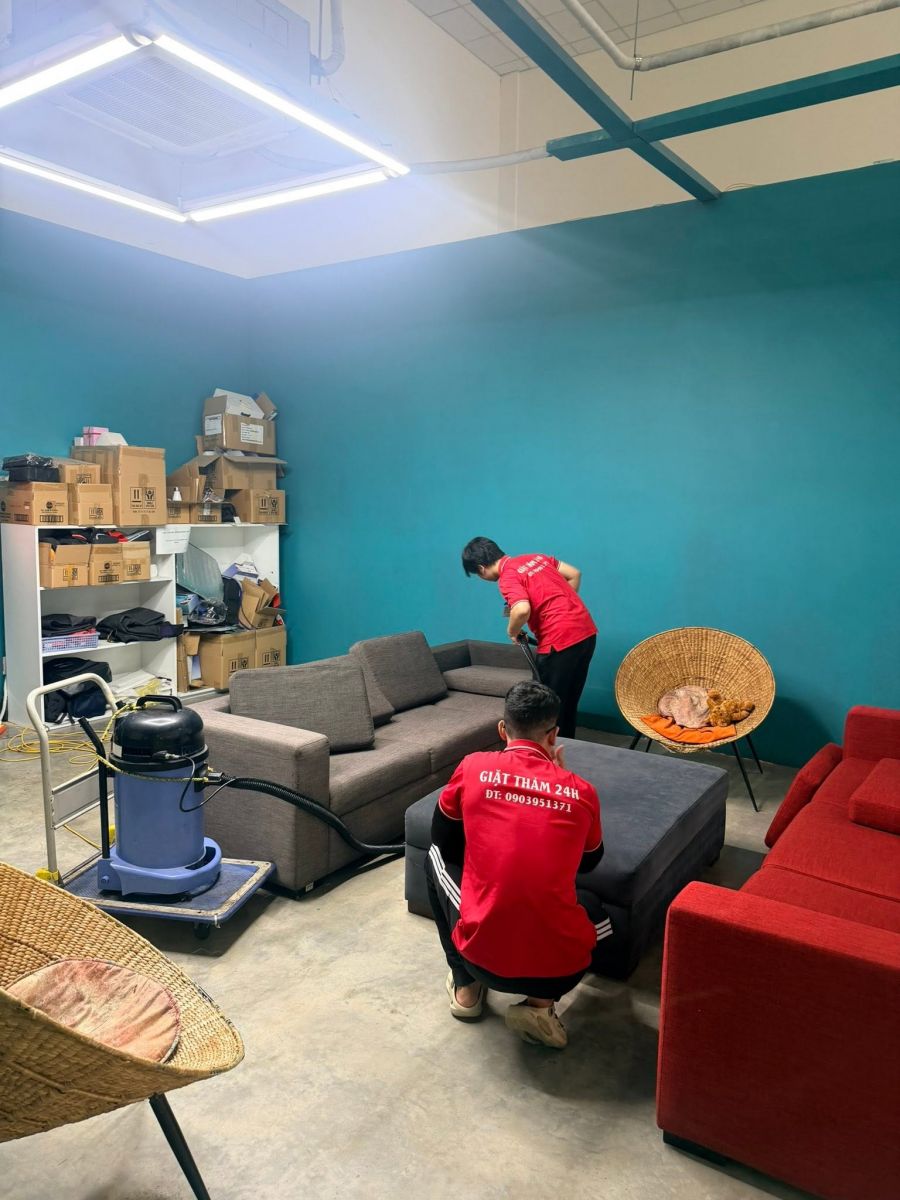 dịch vụ giặt thảm và giặt ghế định kỳ