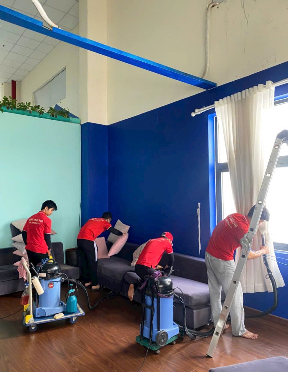giặt thảm và giặt ghế theo yêu cầu