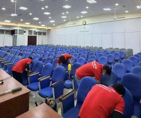 Dịch vụ giặt ghế văn phòng số lượng lớn uy tín tại TPHCM